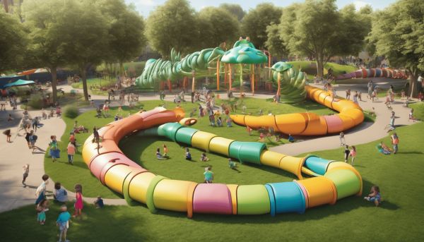 Caterpilou : l’aire de jeux géante pour enfants à Lyon
