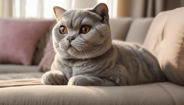 Pourquoi adopter un chat aux petites oreilles comme le Scottish Fold